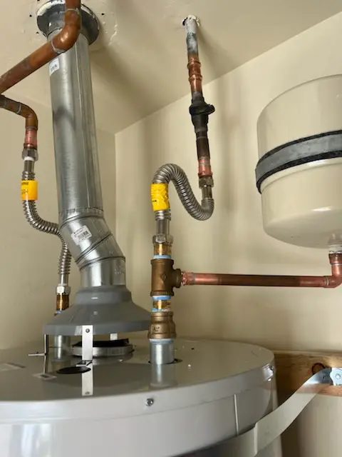 Water heater installation and plumbing repair in Maple Grove
